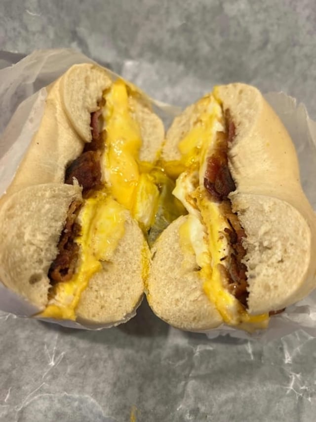 Eggs with Bacon, Sausage or Ham.