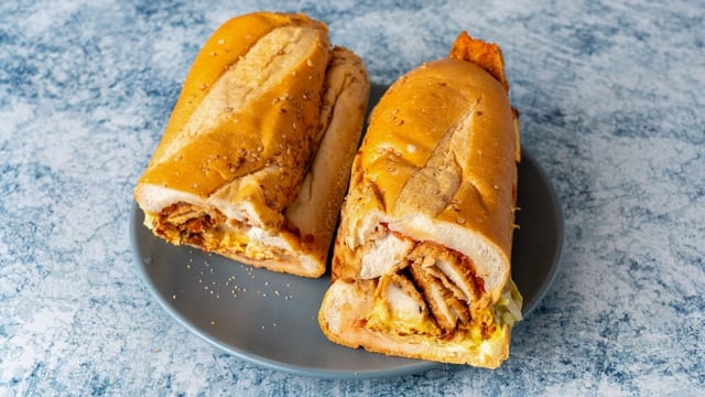 Chicken Club Sandwich.