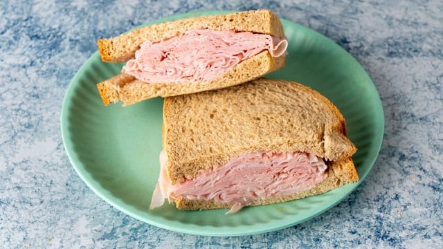 Boars Head Ham Sandwich.