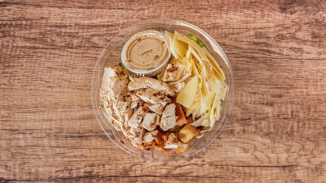 Chicken Caesar Salad.
