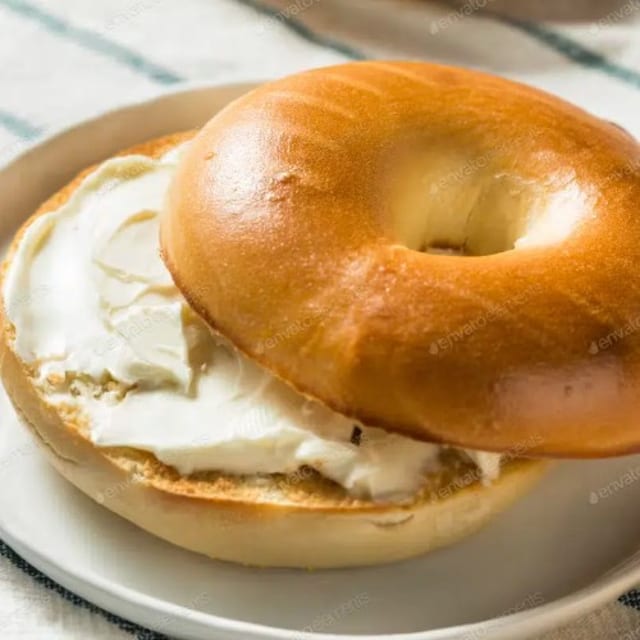 Bagel with Cream Cheese.