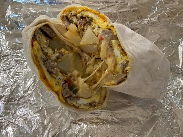 Breakfast Burrito.