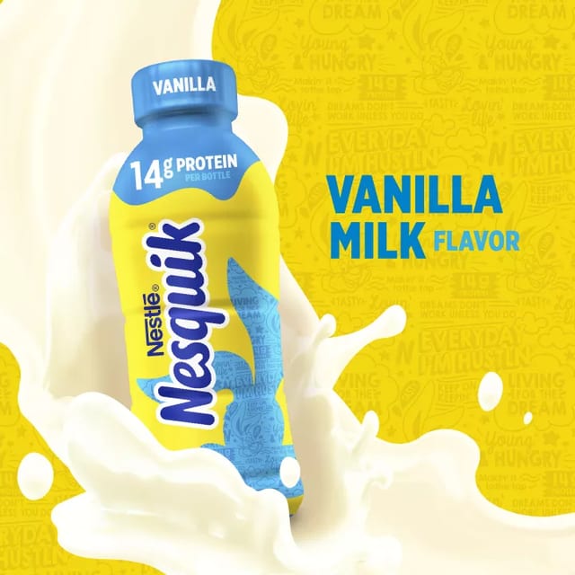 Nesquick Vanilla.