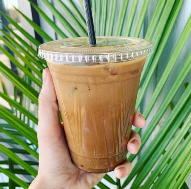 Iced Columbian Coffee.