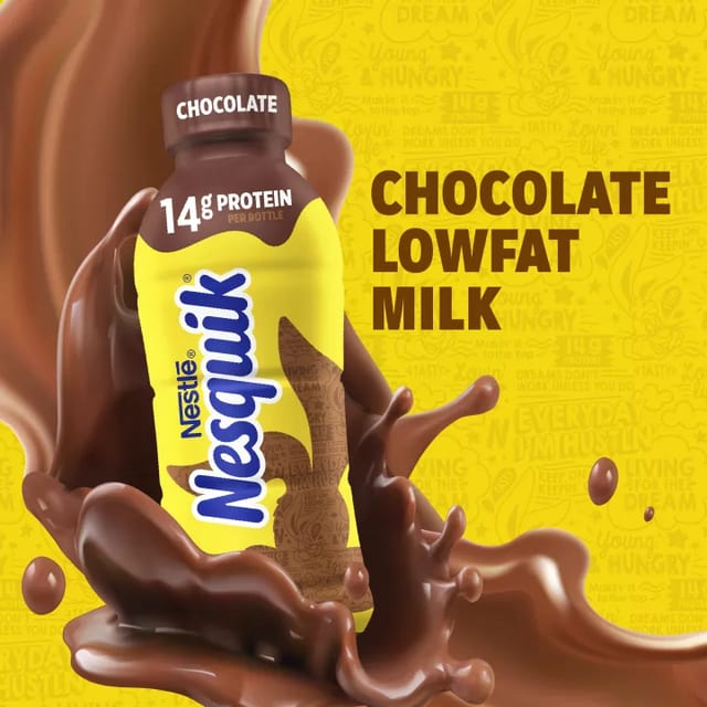 Nesquick Chocolate Milk.